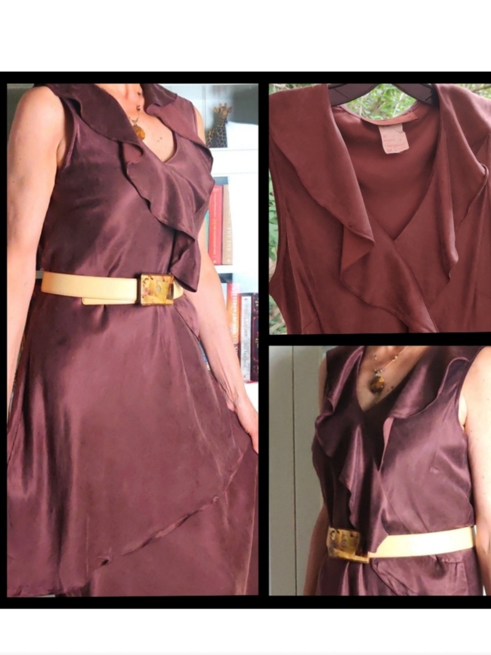 Vintage Jean Claude Poitras 2 in 1  dress size US 12/ US 14